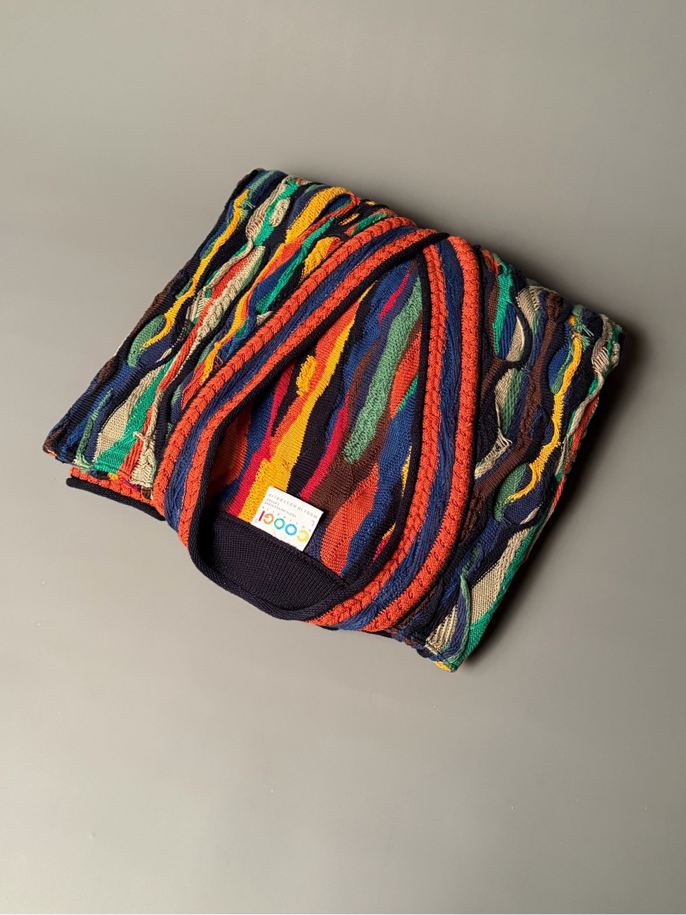COOGI Multicolor Striped Knit Sweater - Picture 2 of 3